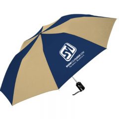 ShedRain® Auto Open Compact Umbrella - NavyKhaki