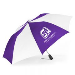 ShedRain® Auto Open Compact Umbrella - PurpleWhite