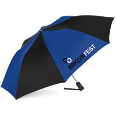 ShedRain® Auto Open Compact Umbrella - Shed Rain_sup_reg-__sup_ Auto Open Compact_Black_Royal Blue
