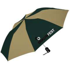 ShedRain® Auto Open Compact Umbrella - Shed Rain_sup_reg-__sup_ Auto Open Compact_Hunter Green_Khaki