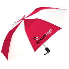 ShedRain® Auto Open Compact Umbrella - Shed Rain_sup_reg-__sup_ Auto Open Compact_Red_White