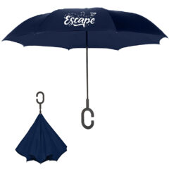 ShedRain® Unbelievabrella™ Umbrella - Shed Rain_sup_reg-__sup_ UnbelievaBrella_sup___sup_ Solids_Navy Blue_Navy Blue