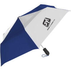 ShedRain® Windjammer® Vented Auto Open Compact Umbrella - Shed Rain_sup_reg-__sup_ Windjammer_sup_reg-__sup_ Vented Auto Open Compact_Royal Blue_White