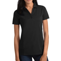Antigua Ladies’ Tribute Polo Shirt - black