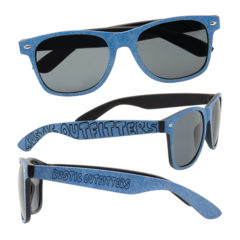 Denim Print Sunglasses - c1
