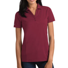 Antigua Ladies’ Tribute Polo Shirt - cabernet