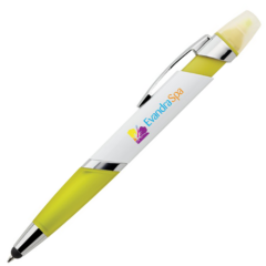 Cynthia 3-In-1 Highlighter Pen - cynthiayellow