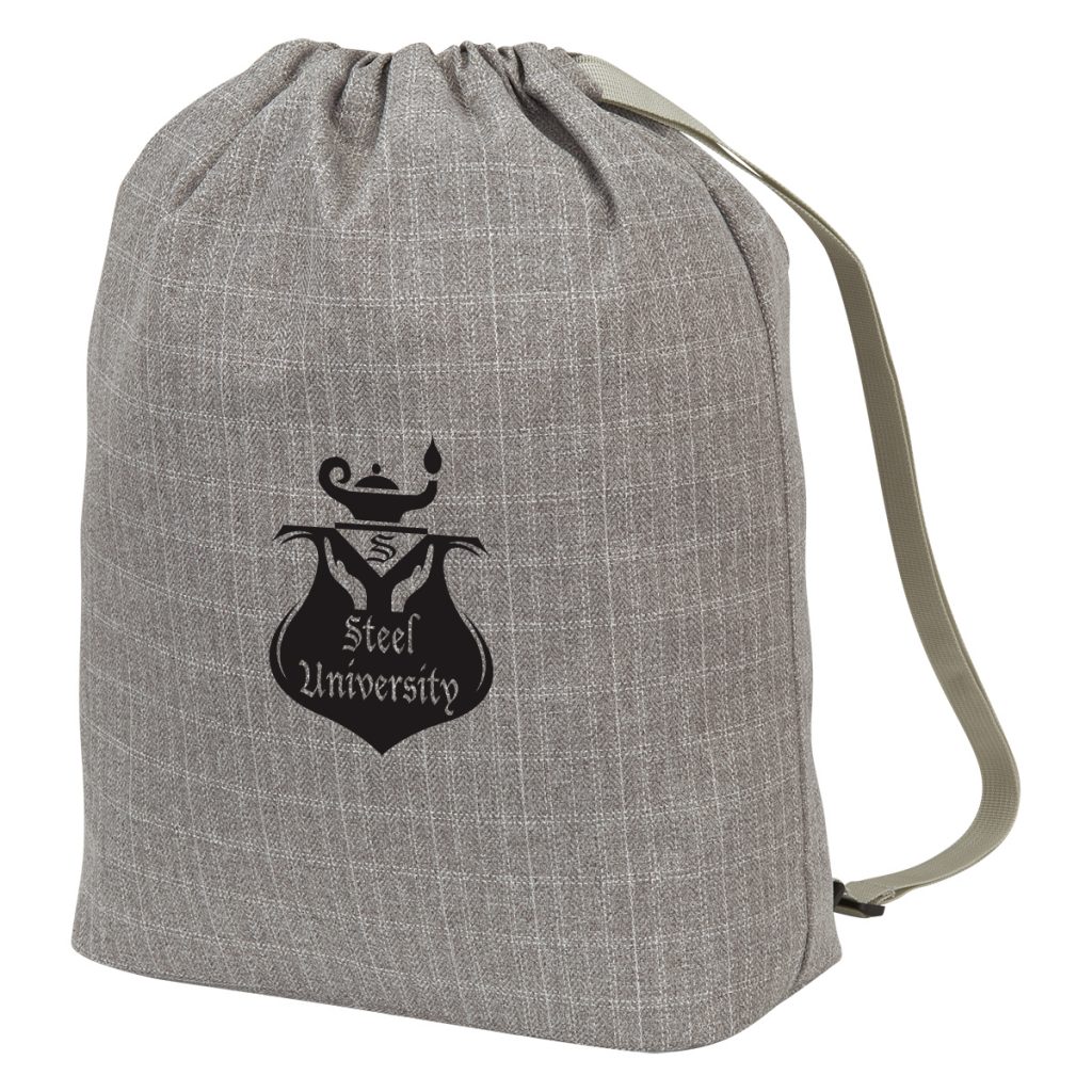 Barclay Cinch Backpack - 3496_GRA_Silkscreen