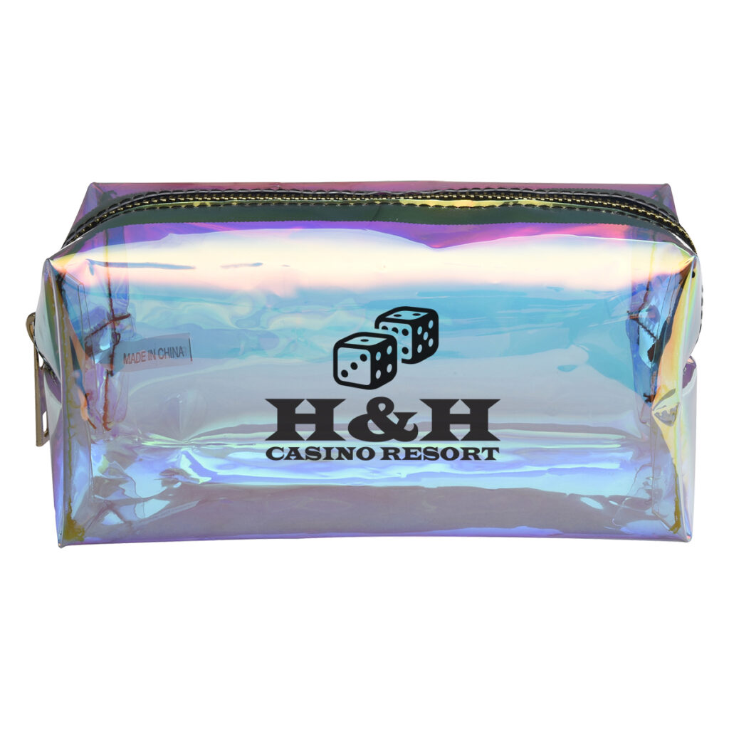 Hologram Vanity Bag - 3821_CLRGLD_Silkscreen