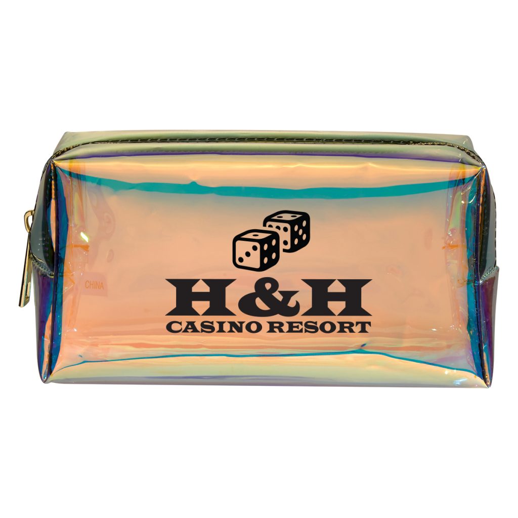 Hologram Vanity Bag - 3821_CLRGLD_Silkscreen