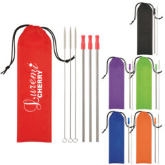 Stainless Steel Straw Kit – 3 Pack - 5211_group 1