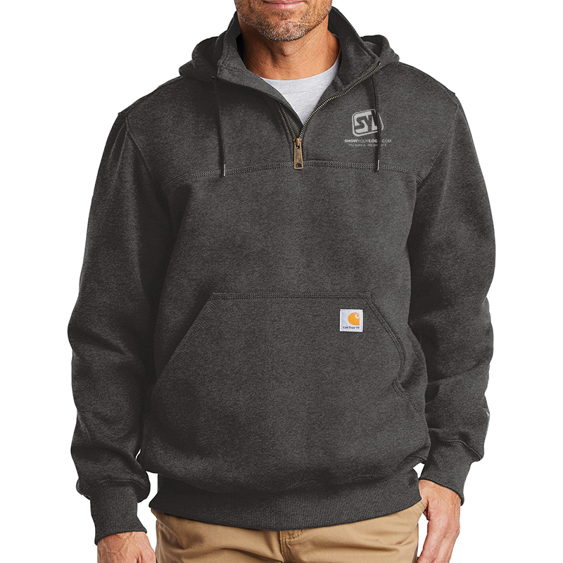 Download Carhartt ® Rain Defender ® Paxton Heavyweight Hooded Zip ...