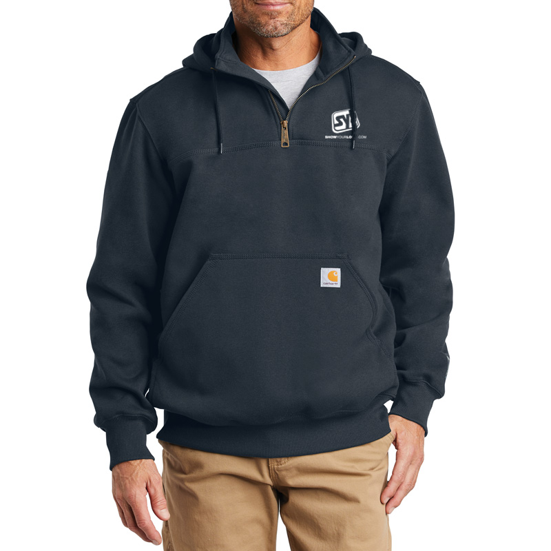 Carhartt ® Rain Defender ® Paxton Heavyweight Hooded Zip Mock ...