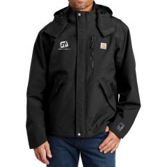 Carhartt ® Shoreline Jacket - CTJ162_black_model_front_102018