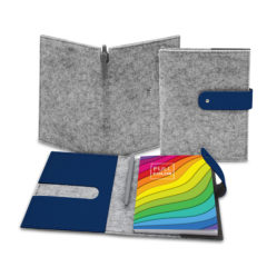 Feltro Refillable Journal Set – 5″ x 7″ - Feltro Refillable Journal Set_Royal Blue_1