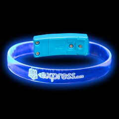 Bolt LED Wristband - Light Blue