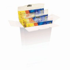 Microwave Popcorn Box – 3 Pack Box - M0348 white box