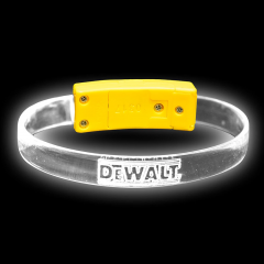 Bolt LED Wristband - YellowWhite