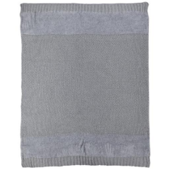 Newport Crochet Knit Blanket - crochetblanketgrey