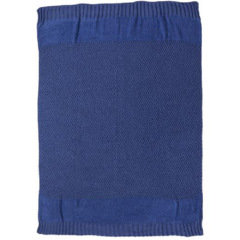 Newport Crochet Knit Blanket - crochetblanketnavy