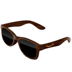 Infant/Toddler Faux Wood Retro Sunglasses - fauxwoodinfantretrosunglasses