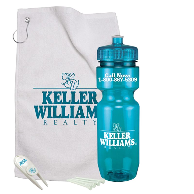 Bike Bottle Gift Set - j314-blue
