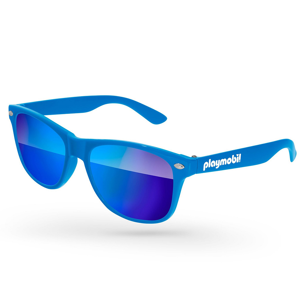 Kids Retro Mirror Lens Sunglasses - kidsretromirrorlenssunglassesblue