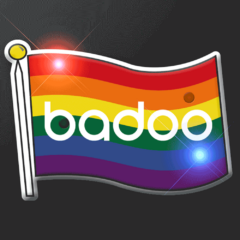 Light Up Rainbow Pride Flag Pin - prideflagpin