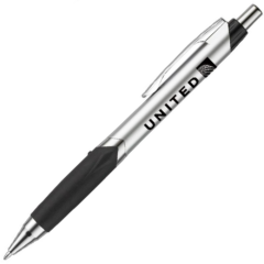 Sterling Metallic Retractable Pen - sterlingsilver