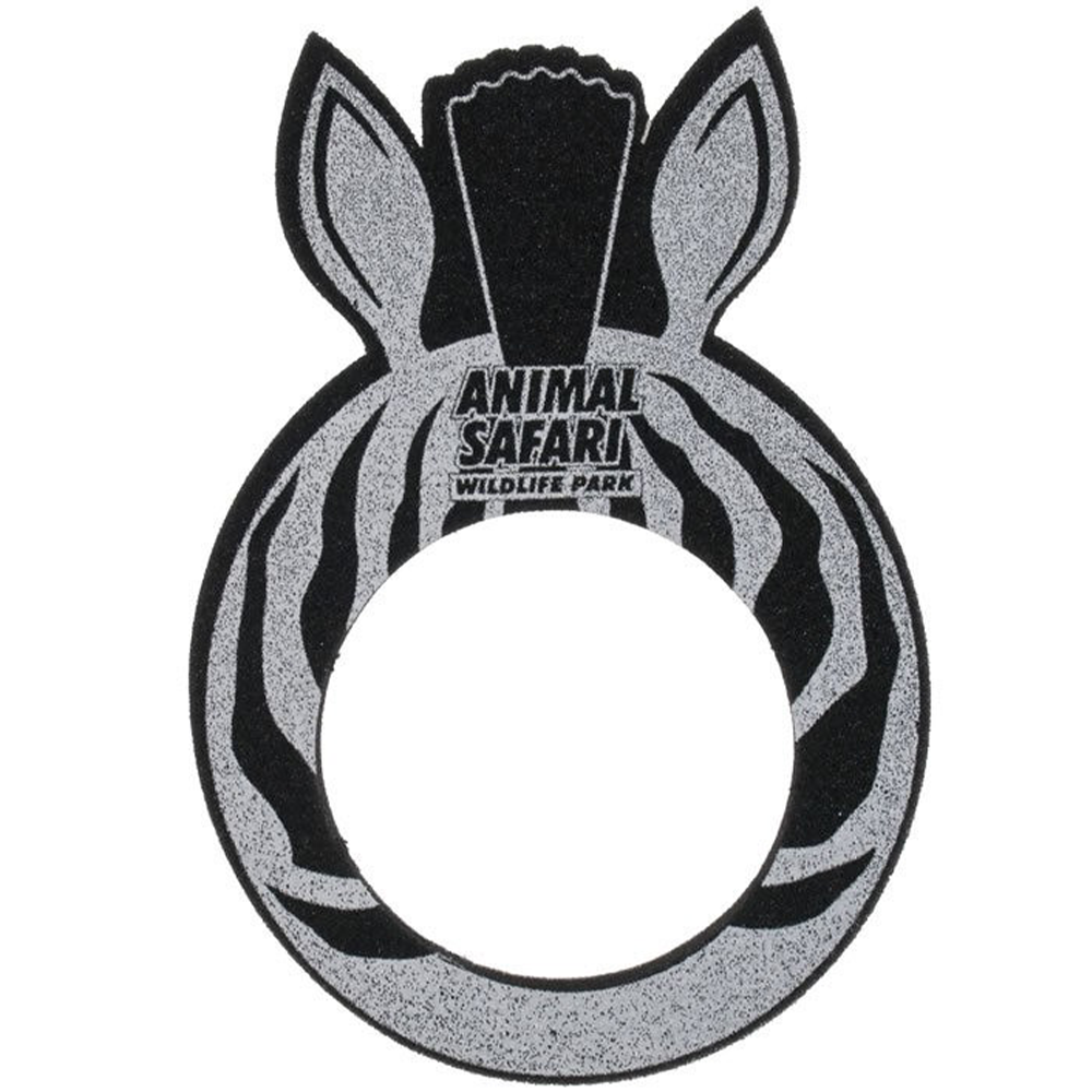 Zebra Foam Visor – 12″ - zebrafoamvisor