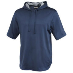 Short Sleeve Warm Up Hoodie - 183_navy_1_5