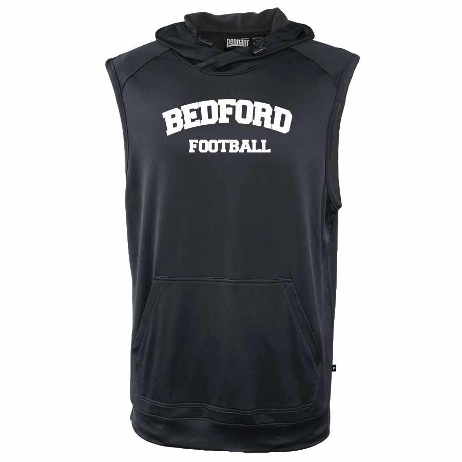 Sleeveless Crossover Hoodie - 184_black_5
