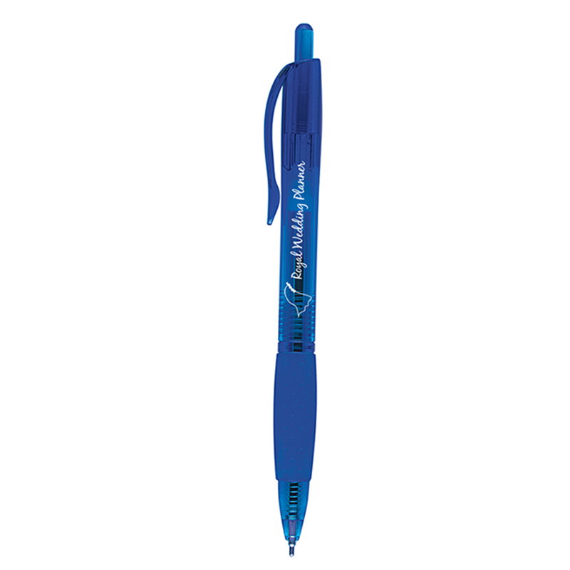 Addison Sleek Write Pen - 469_BLU_Silkscreen