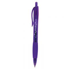 Addison Sleek Write Pen - 469_PUR_Silkscreen