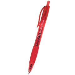 Addison Sleek Write Pen - 469_RED_Silkscreen