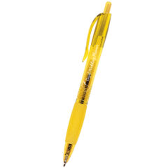 Addison Sleek Write Pen - 469_YEL_Silkscreen