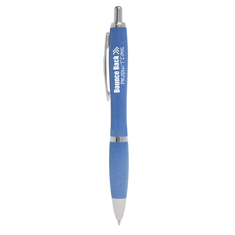 Chico Wheat Writer Pen - 530_BLU_Silkscreen