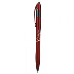 Metallic Dart Pen - 547_METBURBLK_Silkscreen