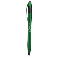 Metallic Dart Pen - 547_METGRNBLK_Silkscreen