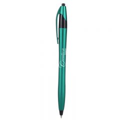 Metallic Dart Pen - 547_METTEABLK_Silkscreen