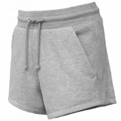 Women’s Fleece Shorts with Pockets - 5500_grey_1_5
