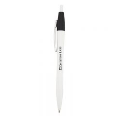 Lenex Dart Pen - 583_WHTBLK_Silkscreen