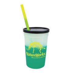 Mood Stadium Cup/Straw/Lid Set – 22 oz - 70922-frosted-to-green