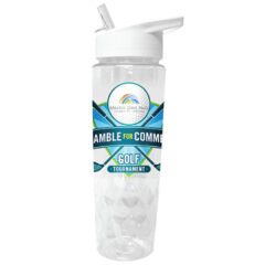 Poly-Saver PET Bottle with Straw Cap – 24 oz - 80-68924-clear