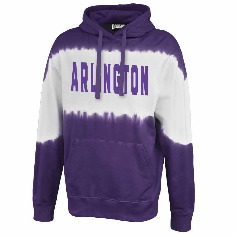 Skyline Tie-Dye Hoodie - 8501_purple_5