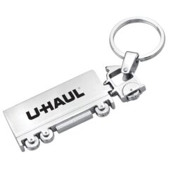 Metal Swivel Truck Keychain - A6853 8211 2