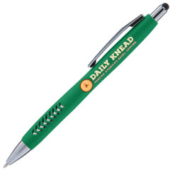 Avalon Softy Pen with Stylus - ACO-C-GS-GROUP-GREEN