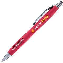 Avalon Softy Pen with Stylus - ACO-C-GS-GROUP-RED