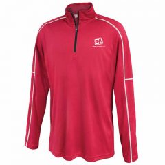Conquest 1/4 Zip - Red