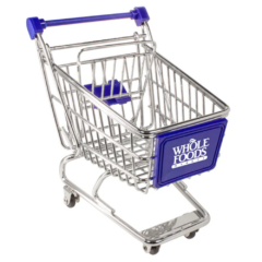 Mini Shopping Cart - minishoppingcartblue